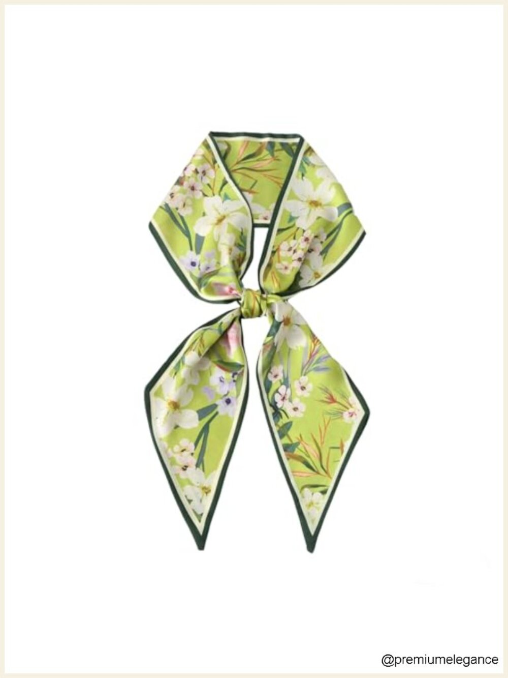 Silky Polyester Fashion Scarf for Women, Head Scarf, Neck Scarf, Handbag Scarf,